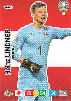 Heinz Lindner Austria Panini UEFA EURO 2020#030